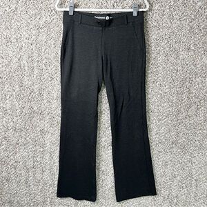 Betabrand Dress Pants Women’s M Charcoal Classic Ponte Stretch Pull On Bootcut